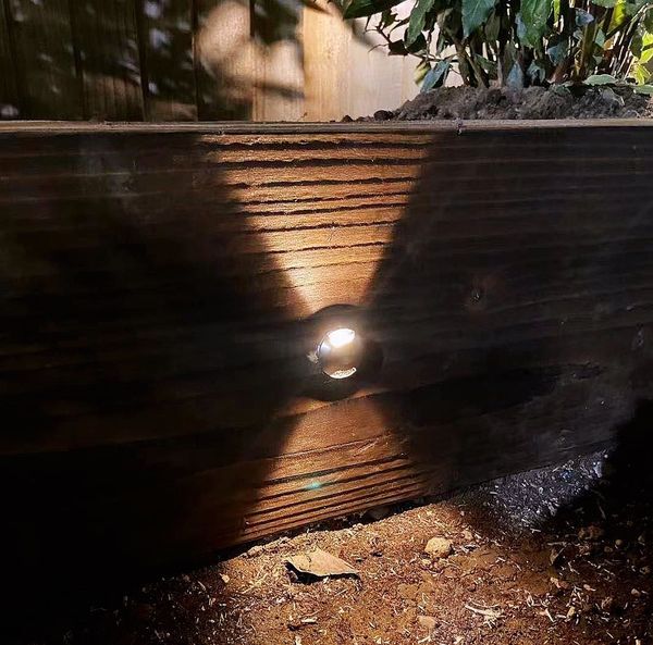 Great Example of Our Ella Marker Offering a Up/Down Bezel, IP65 Outdoor Fitting