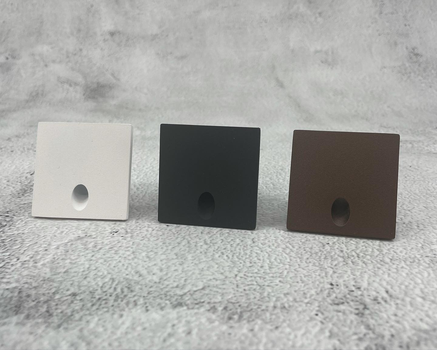 Mia 3W Low Level Marker Lights in Black, White & Bronze. 35mm Cutout
