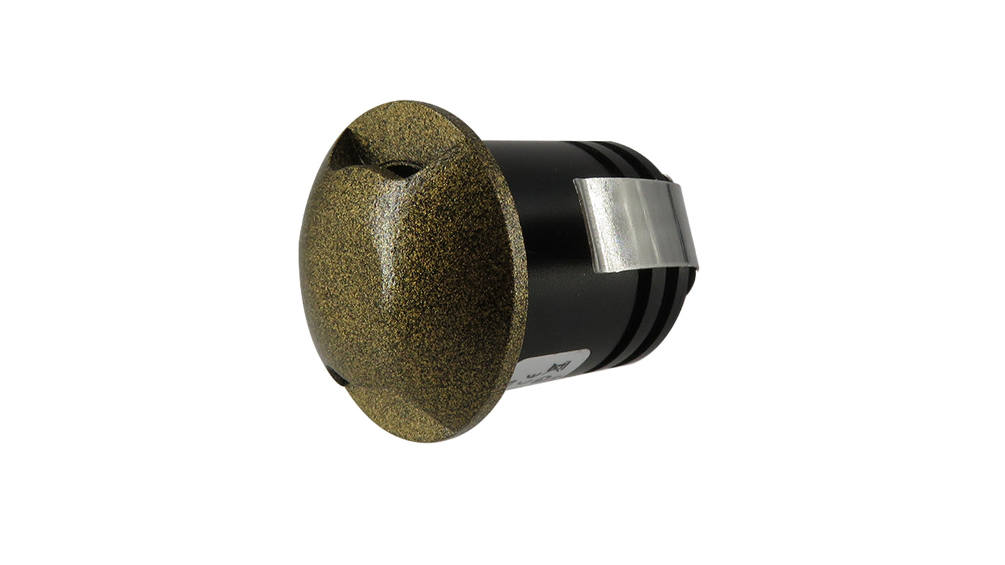 1W Ella Indirect Up-Down Bezel IP65 Marker Light, Step Light, Mini Downlight, Deck Light, Black/ Antique Brass/ Polished Copper/ Gold/ Brushed Nickel (Non Dimmable Driver Included)