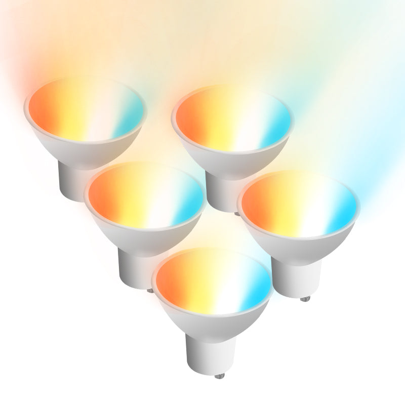 4.8W Smart WIFI GU10 Lamp 5PCS