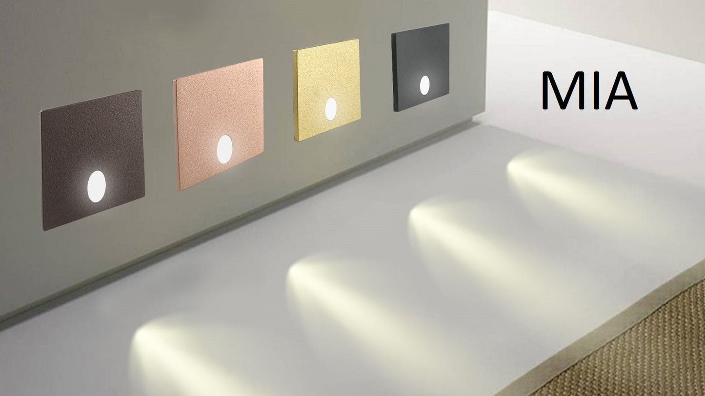 3W Mia Low Level Wash Light Copper (Non Dimmable Driver Included)