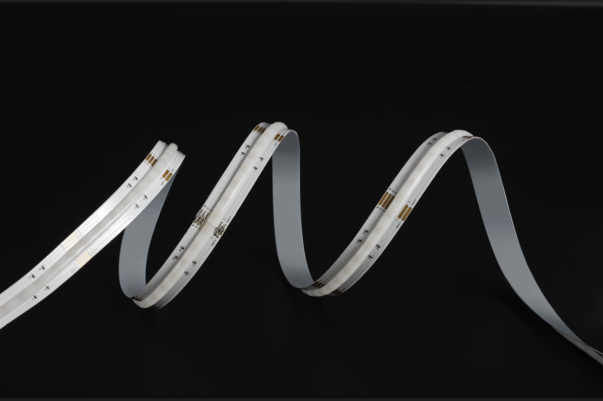 14W RGBW (2700K OR 6500k) LED Color COB Seamless Strip 10 Metre COB Dotless IP44 2 Metre Cables