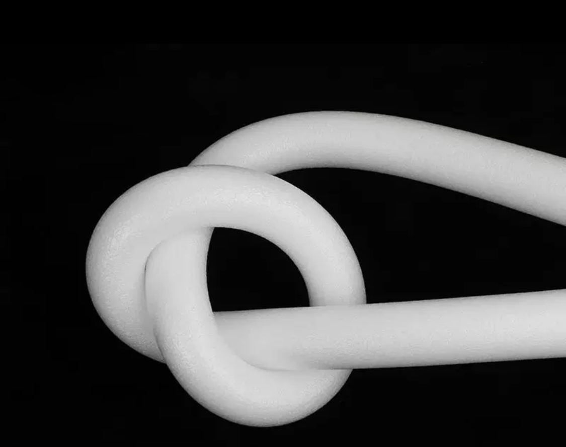 Square Foam Filler suitable for 12mm Trimless Plaster in Aluminum Profile for LED Tape 10 Metres / Set