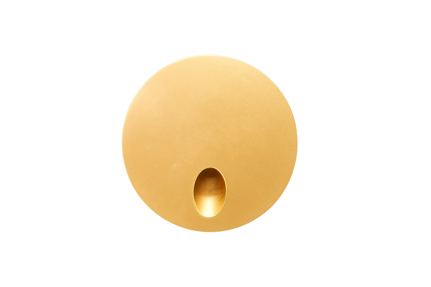 3W Mia Round Low Level Wash Light Gold (Non Dimmable Driver Included)