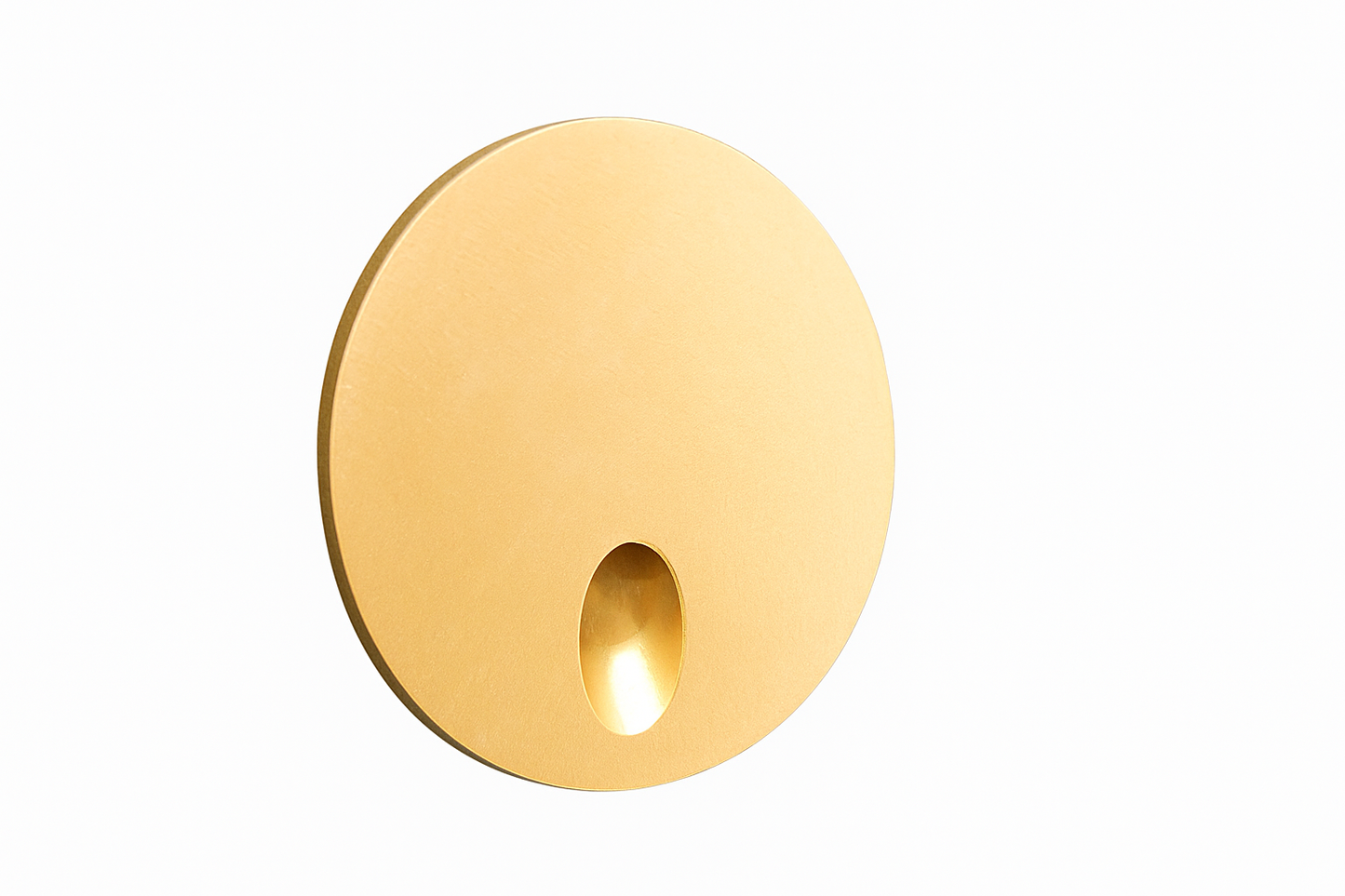 3W Mia Round Low Level Wash Light Gold (Non Dimmable Driver Included)