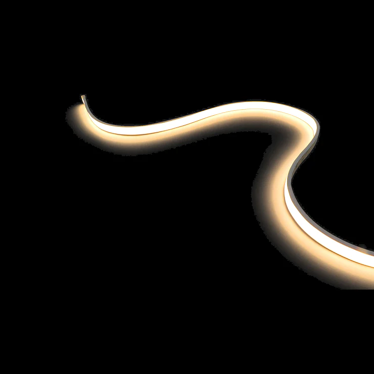 10 Metre Reel NEON COB IP67 3000K / 4000K 24V Warm / Cool White Outdoor Top Bend Low Profile Diffuse/Opal Waterproof Sleeve Strip - Luminate up to 10M