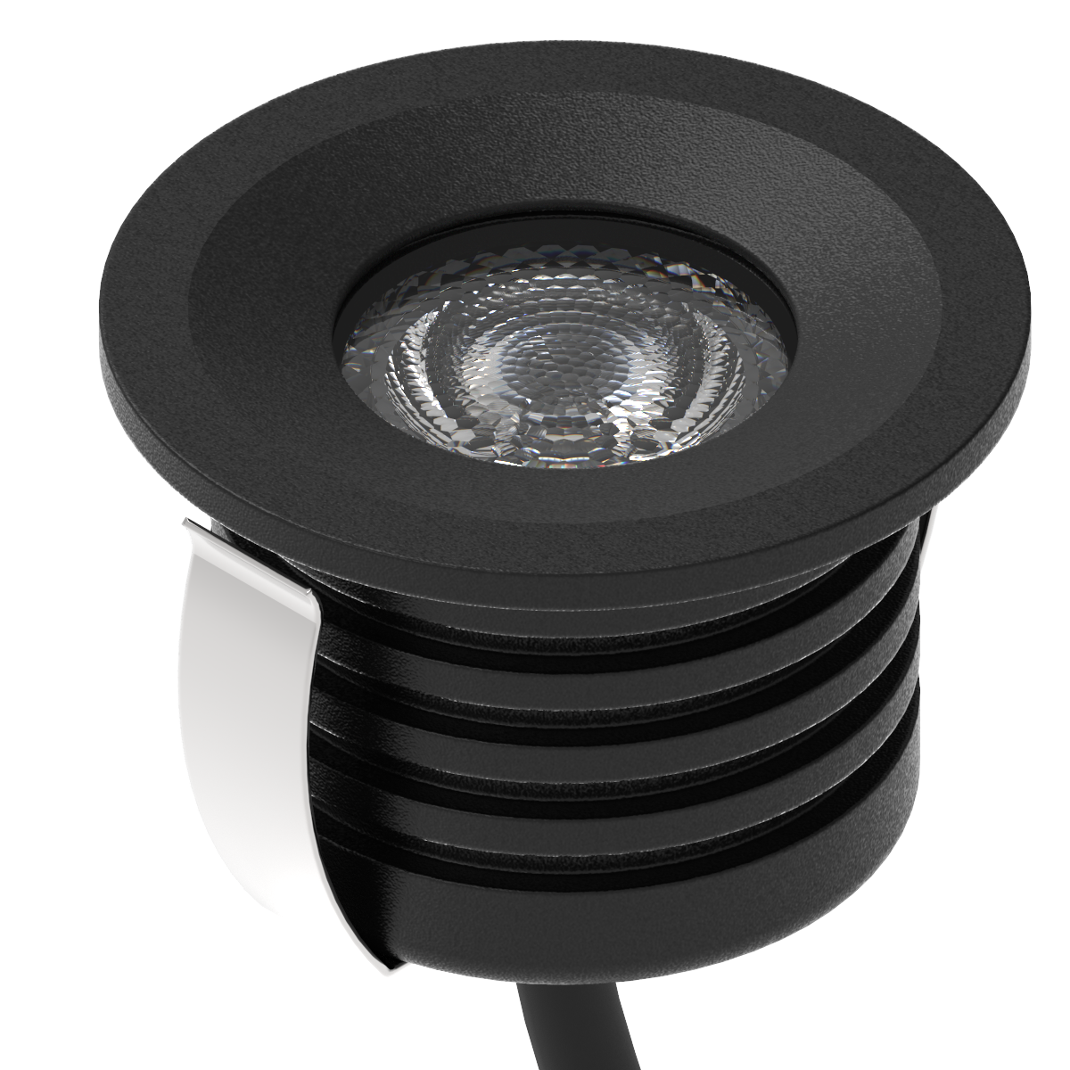 3W Ella LED Waterproof IP65 Marker Light, Step Light in Black (Non Dimmable Driver Included)