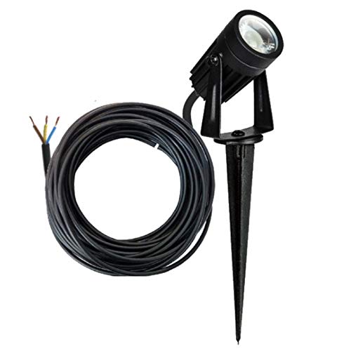 5W Garden Outdoor LED Spike Lights IP65 with 2 Meters Cable