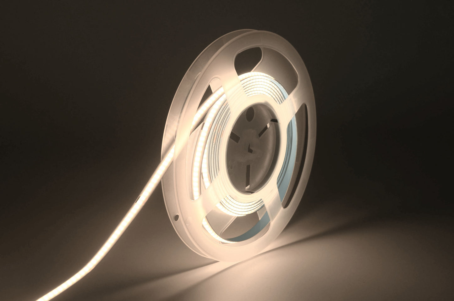 5 Metre reel New Spot Free / Seamless Light LED COB Strip  IP44 10W 4000K Cool White