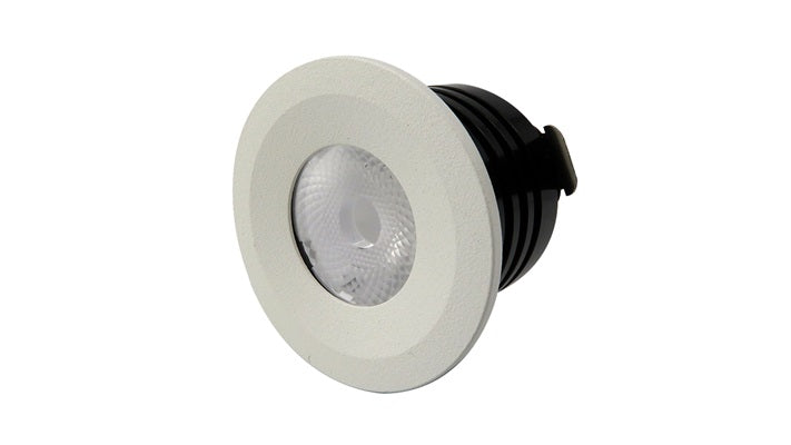 3W Ella LED Waterproof IP65 Marker Light, Step Light in Brushed Nickel (Non Dimmable Driver Included)