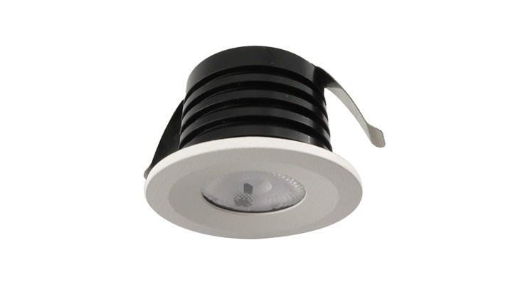 3W Ella LED Waterproof IP65 Marker Light, Step Light in Brushed Nickel (Non Dimmable Driver Included)