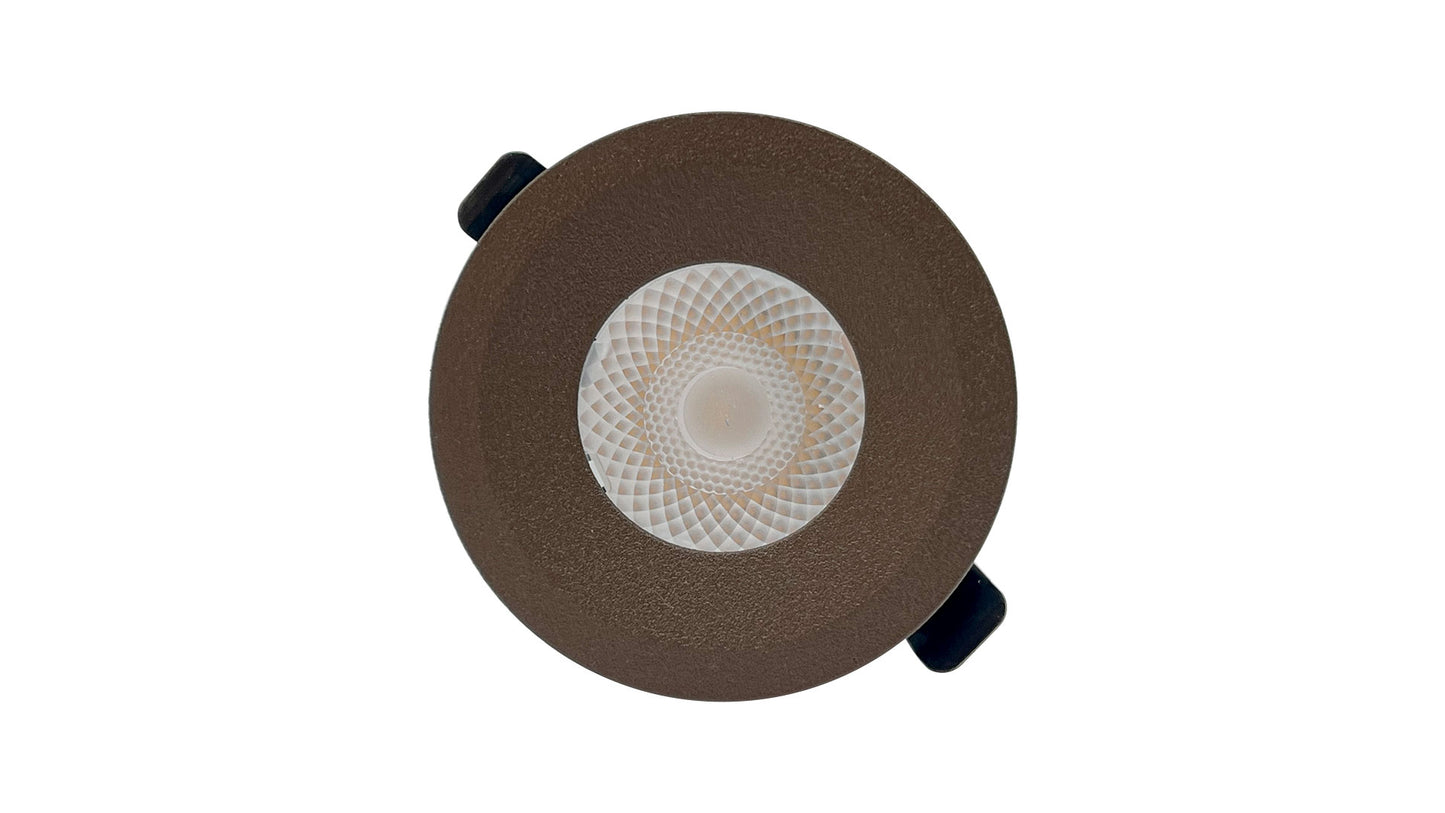 3W Ella LED Waterproof IP65 Marker Light, Step Light in Bronze (Non Dimmable Driver Included)