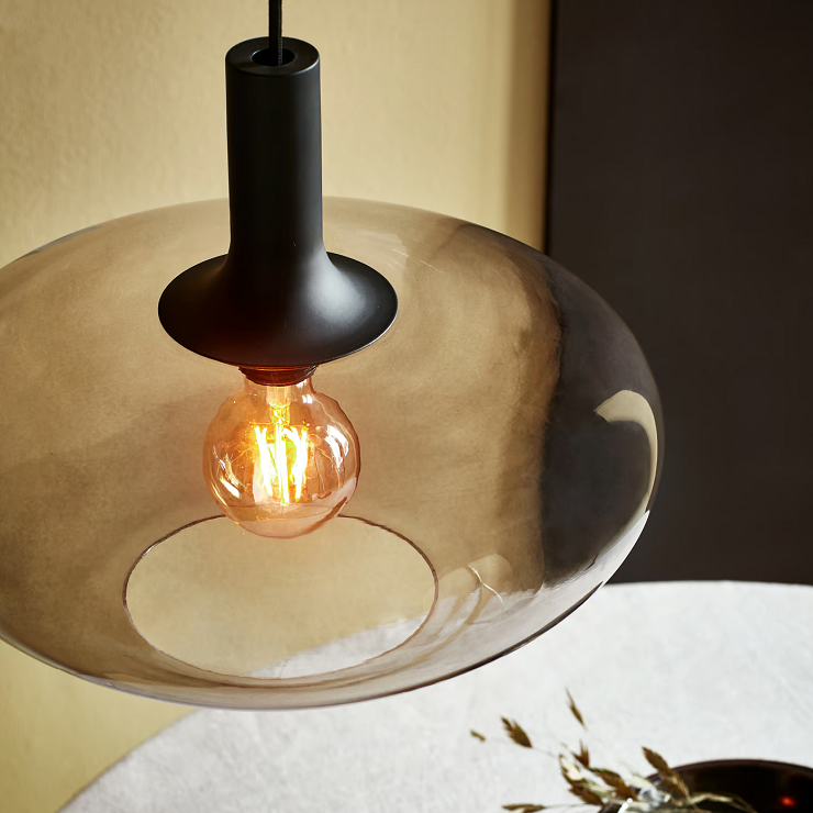 Yuri - Smokey ceiling light