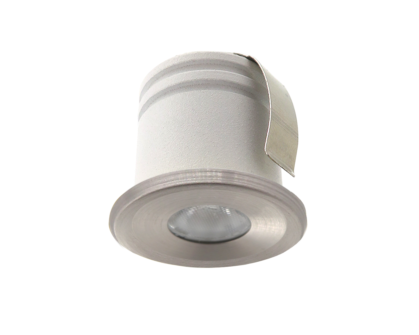 1W Ella LED Waterproof IP65 Marker, Step, In-ground Light, Deck Light, Brushed Nickel (Driver included)