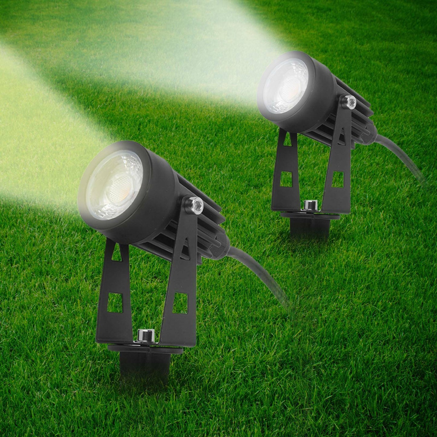 5W Garden Outdoor LED Spike Lights IP65 with 2 Meters Cable