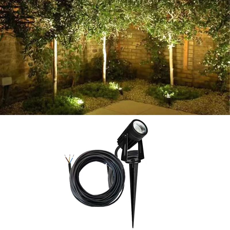 5W Garden Outdoor LED Spike Lights IP65 with 2 Meters Cable