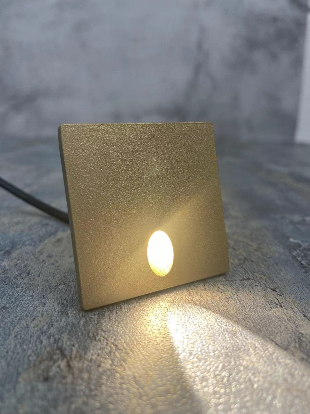 3W Mia Low Level Wash Light Gold (Non Dimmable Driver Included)