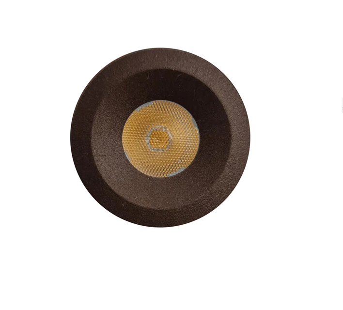 1W Ella LED Waterproof IP65 Marker Light, Step Light, In-ground Light, Mini Downlight, Deck Light, Bronze (Driver included)