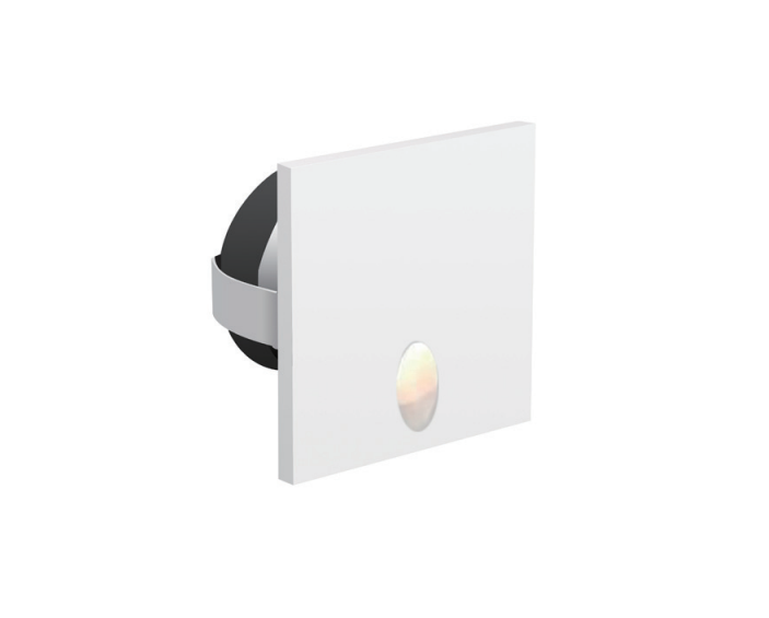 3W Mia Low Level Wash Step Light White (Driver included), Mini Brick Light, Square Mini Wall Lights, Recessed Mini Wall Lights, Low Glare Stair Light, Low Glare Corridor Lights
