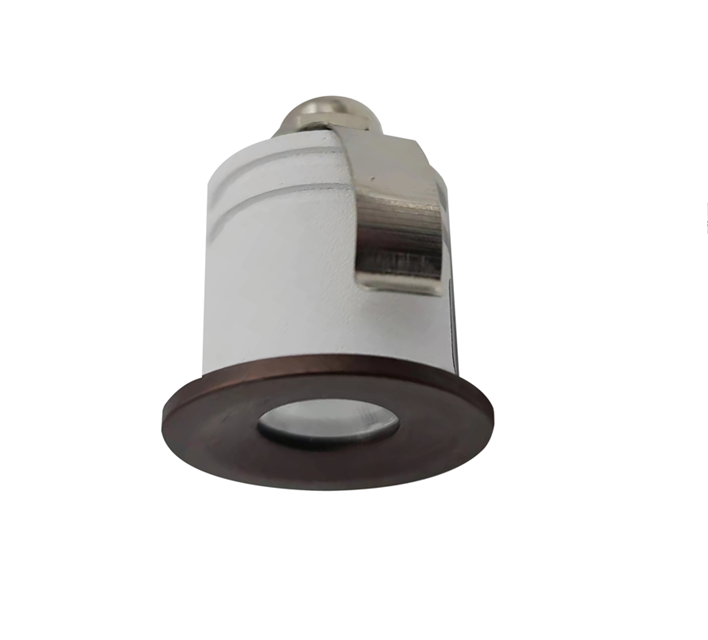 1W Ella LED Waterproof IP65 Marker Light, Step Light, In-ground Light, Mini Downlight, Deck Light, Bronze (Driver included)
