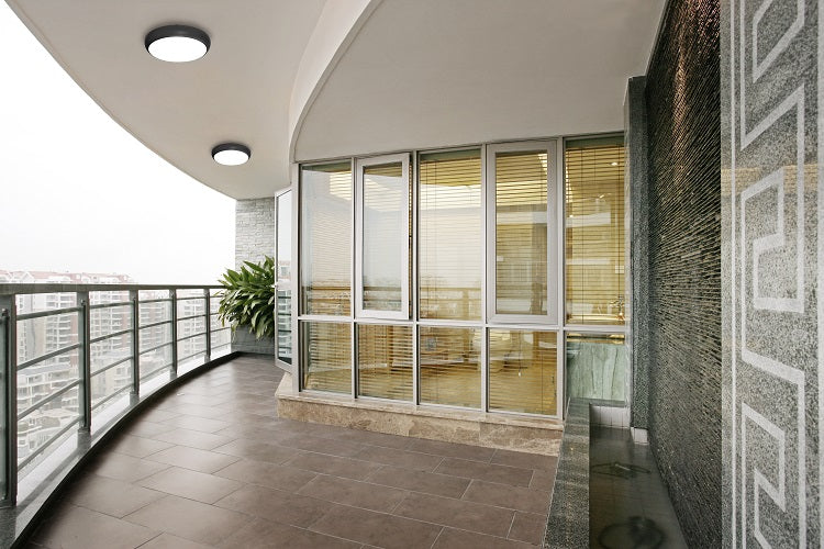 Microwave Sensor 12W/18W Tri Color CCT Adjustable Wattage LED IP65 Bulkhead