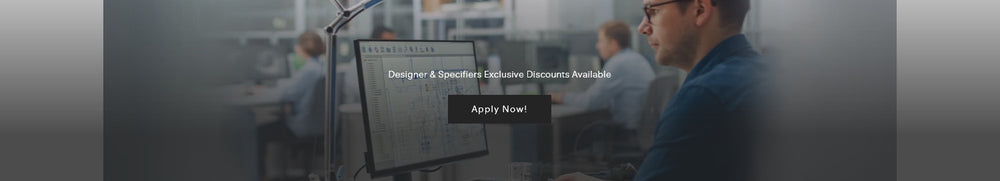 Designer & Specifiers Exclusive Discounts Available
