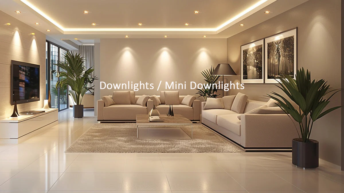 All you need are our Downlights / Mini Downlights 😮#interiordesign #homedecor #homerenovation #lighting #ledlighting