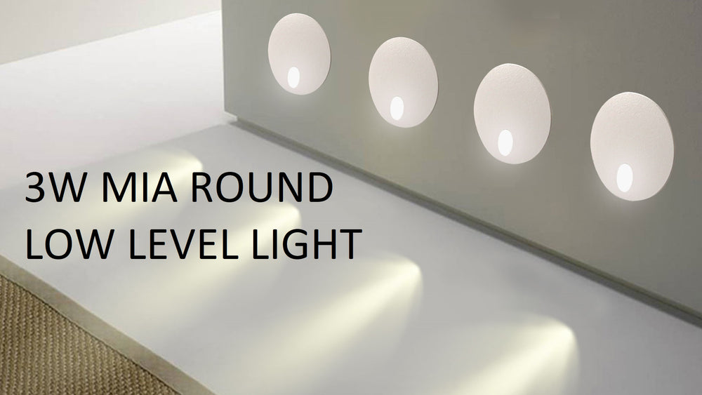 Check out our georgous 3W Mia Round Low Level Light!