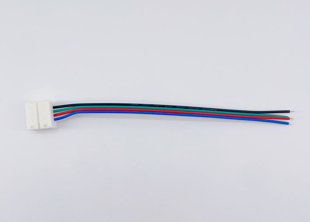 10mm Grip Single End Connectors for LED RGB Color Strip