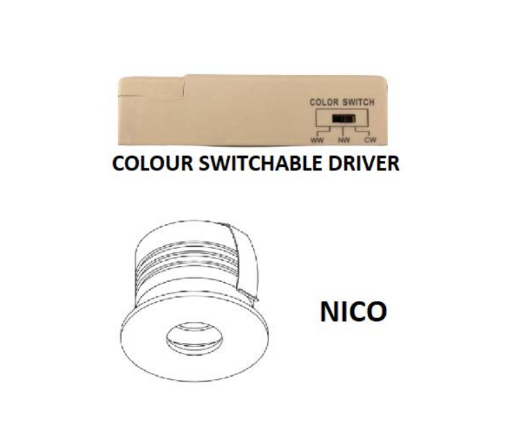 
                  
                    5W Nico Mini Baffle, Anti-glare Downlight IP44 White 3000K/4000K/6000K CCT Colour Changing (Non Dimmable Driver Included)
                  
                