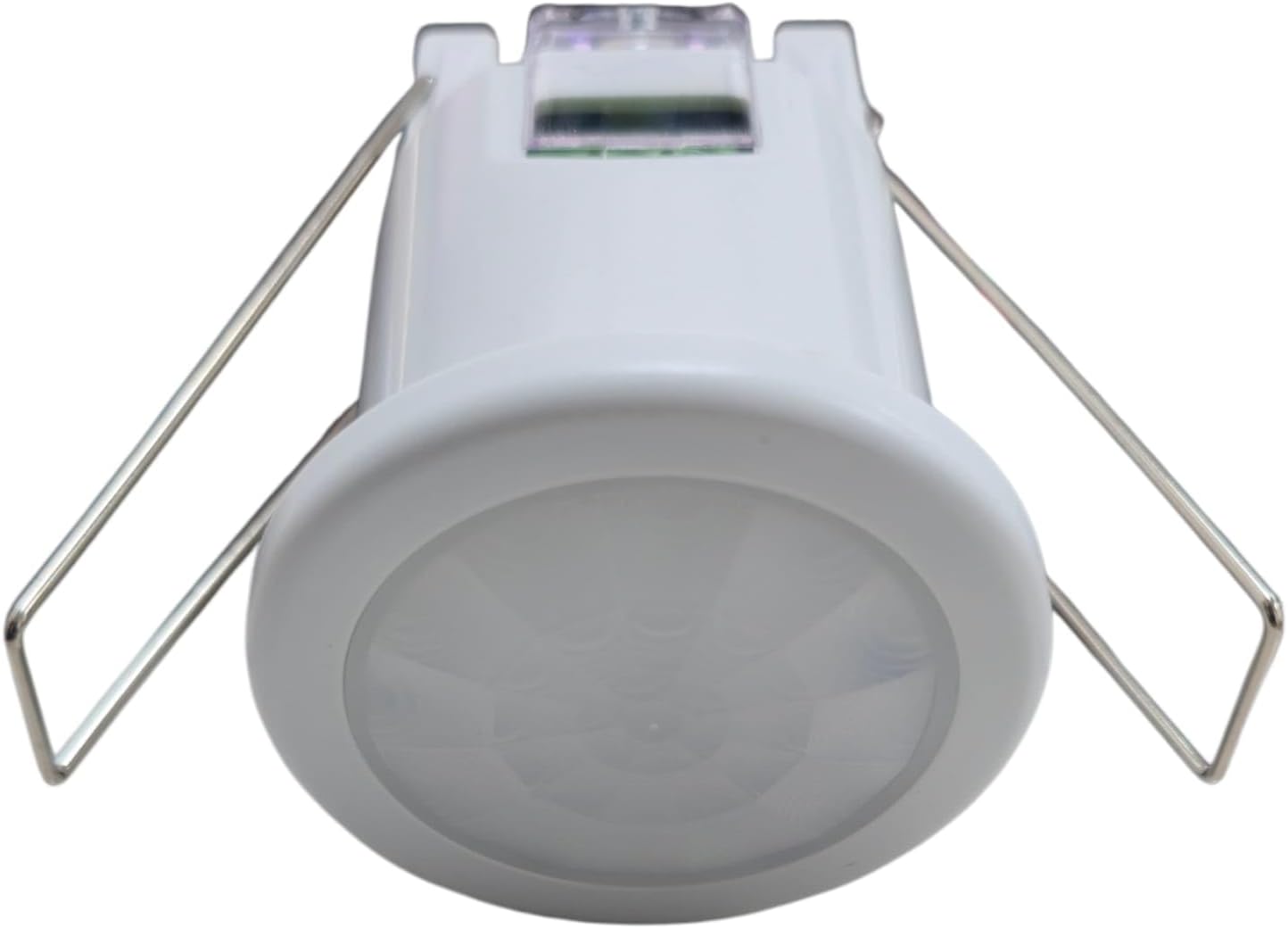 
                  
                    Mini Recessed 360° PIR Motion Sensor Ceiling Light Switch, Adjustable Timer & Lux Control, White Presence Detector for Home Security
                  
                
