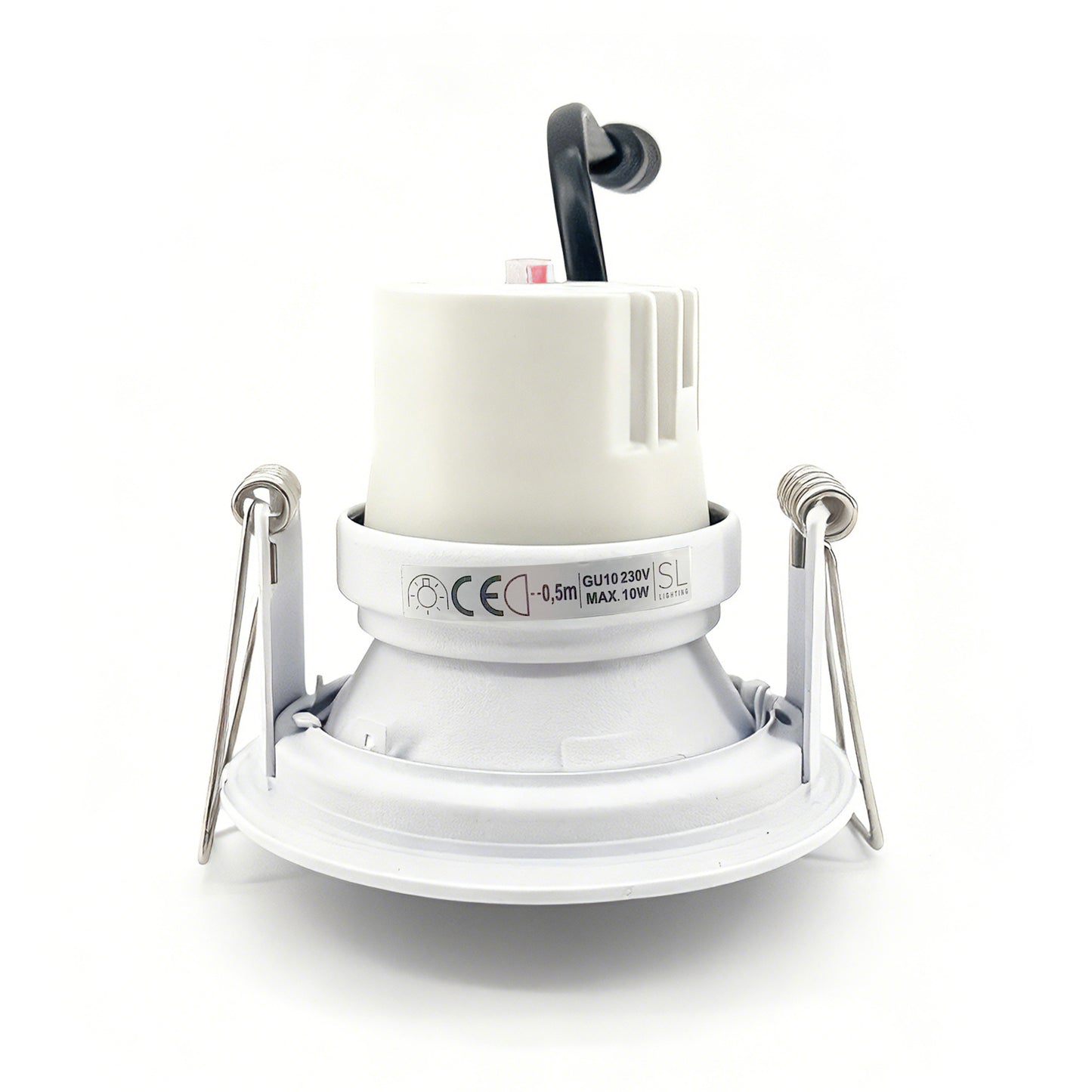 
                  
                    Banbury Low Glare Fire Rated IP65 Fixed Downlight, Includes GU10 Socket and Push fit Junction Box
                  
                