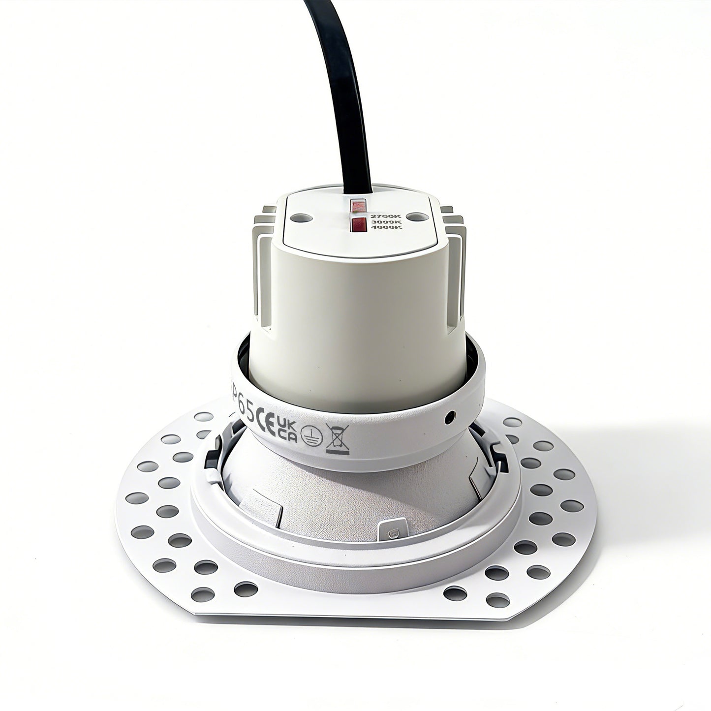 
                  
                    Banbury Trimless Plaster-In Fire Rated IP65 Fixed Downlight, Includes GU10 Socket & Junction Box
                  
                