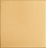 Blank Plate 3x3 in Matt Gold / Matt Black Finish