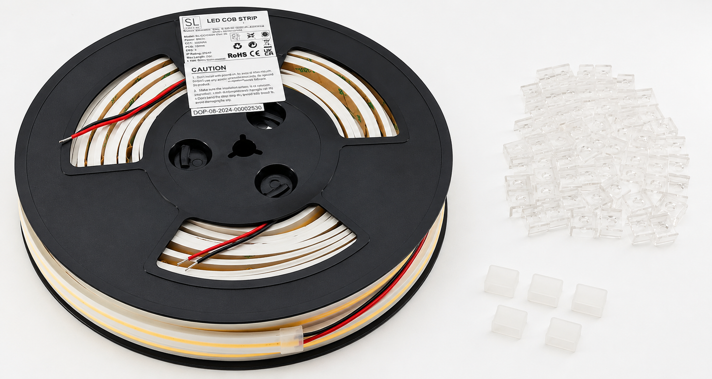 
                  
                    30 Metres Run Continuous IC NEON COB IP67 24V 3000K Warm White / 4000k Cool White Outdoor Top Bend Low Profile Diffuse/Opal Waterproof Sleeve Strip - Luminate up to 30M
                  
                