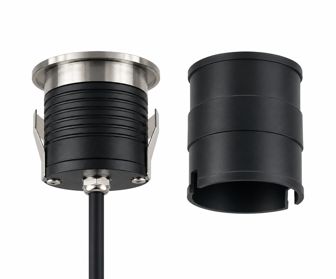 
                  
                    5W Lola LED Marine Grade Waterproof IP67 In Ground Marker Light Eyelid Stainless Steel 316 Bezel -2700K / 3000K
                  
                