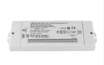 60W Dali Dimmable Driver For Marker Light Range