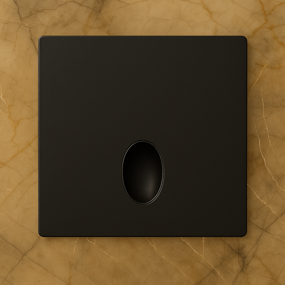 3W Mia Low Level Wash Recessed Step,Stair Light Black (Non Dimmable Driver Included)