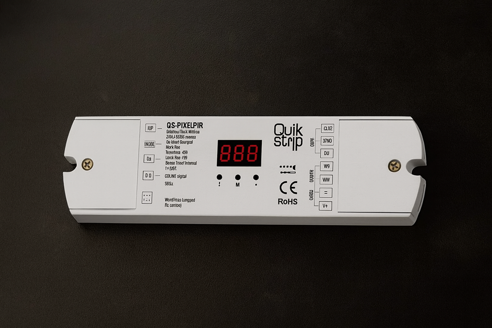 SINGLE COLOUR PIXEL CONTROLLER - ON/OFF - For SMD / COB / RGB DIGITAL PIXEL Strip