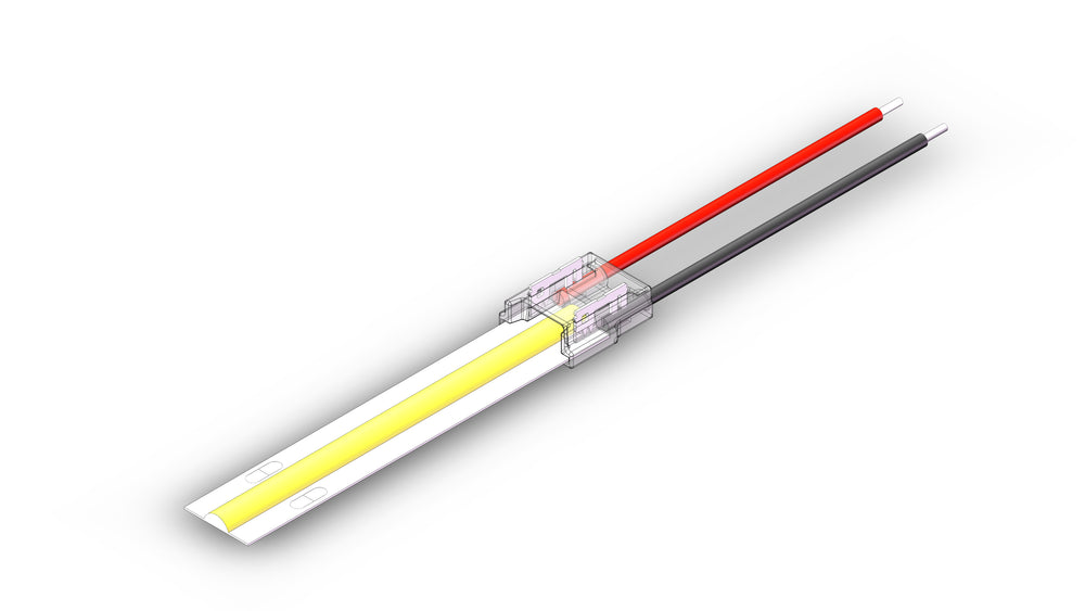 10mm Single End Connectors for LED COB Strip