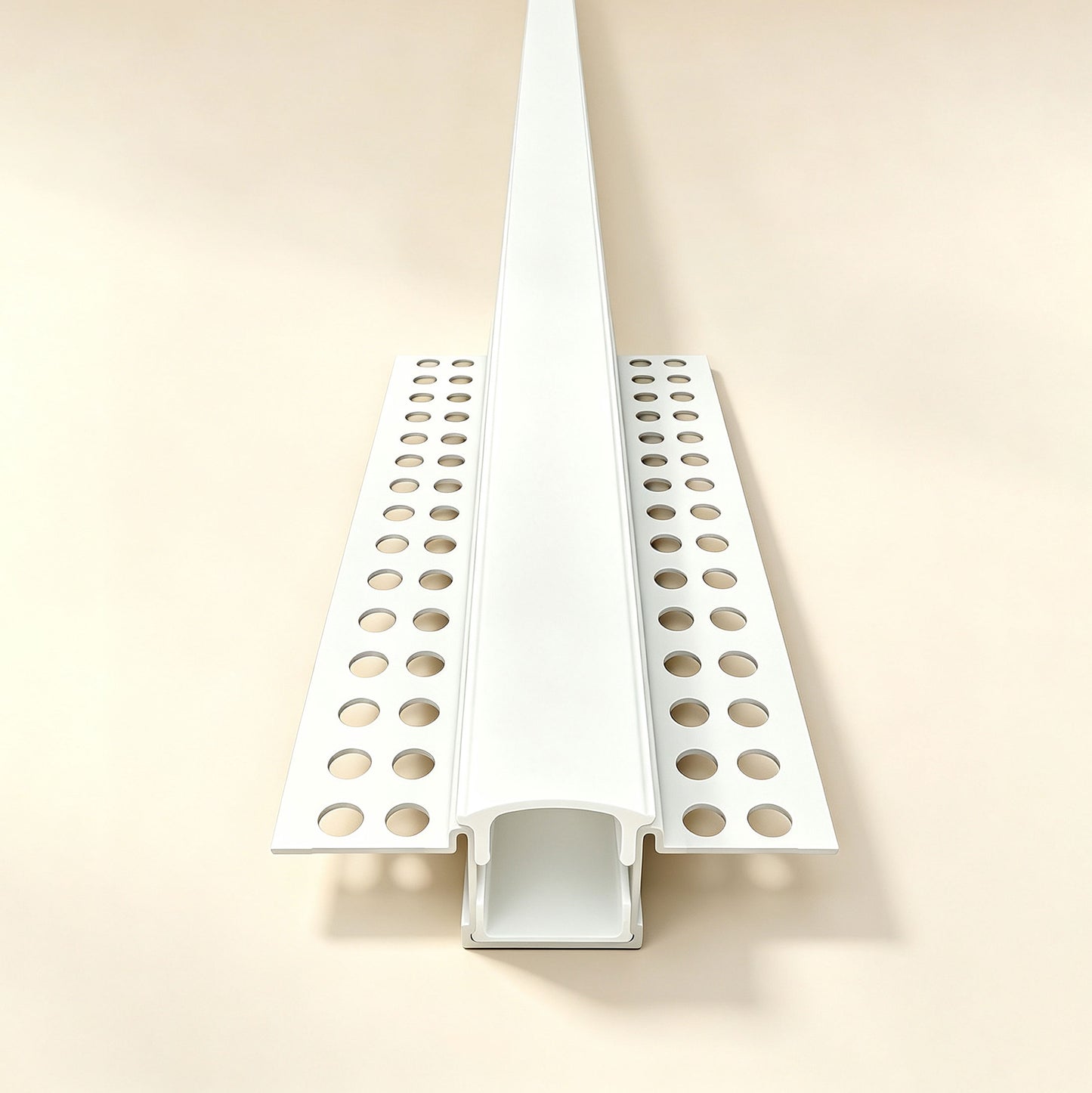 
                  
                    Trimless Diffuser Roll in 10 Metres for 12mm Internal wide Plaster-In Profile Cover only
                  
                