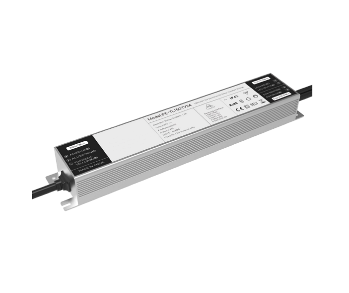60W LED 240V Mains Dimmable Driver for LED Strip IP42, 24V & 240V Dimmable driver compatible with 1-10V and Leading Edge or Trailing Edge