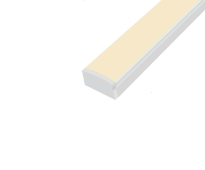 Frosted led best sale strip diffuser