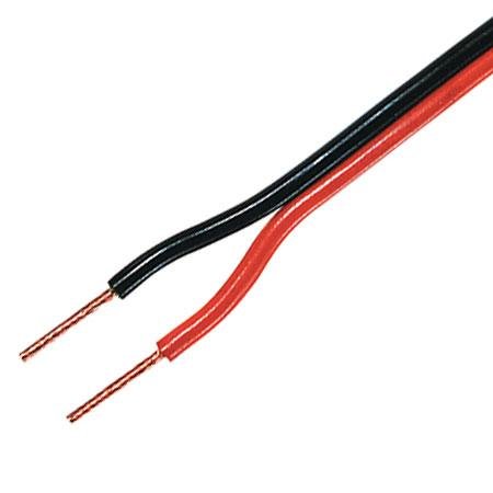 2 CORE RED & BLACK LIGHTING CABLE- 1Meter
