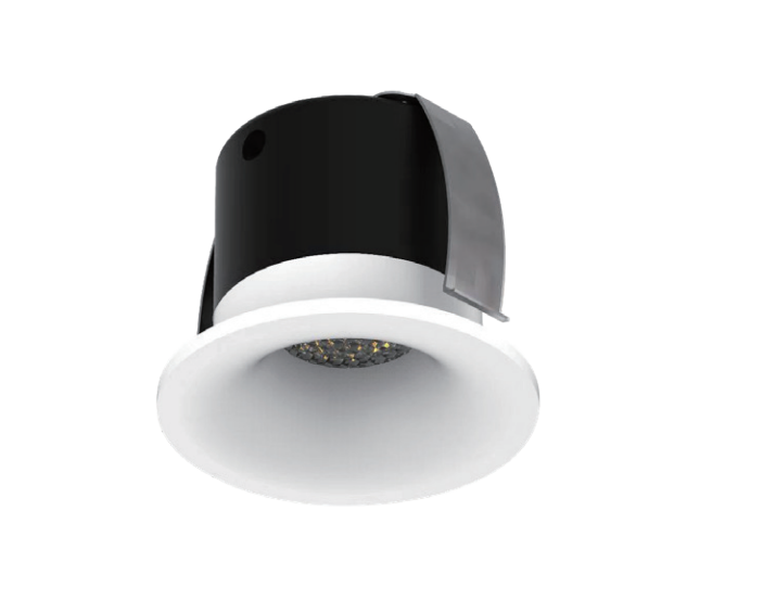 2200K Extra Warm White 3W Chloe Fluted Marker Light, Mini Downlight, Niche/Alcove/Soffit Light  (Non Dimmable Driver Included)