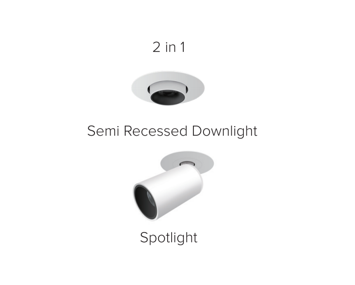 
                  
                    5W Enzo Recessed LED Adjustable/ Rotatable/Tiltable Spotlights, Downlight (Driver included)
                  
                