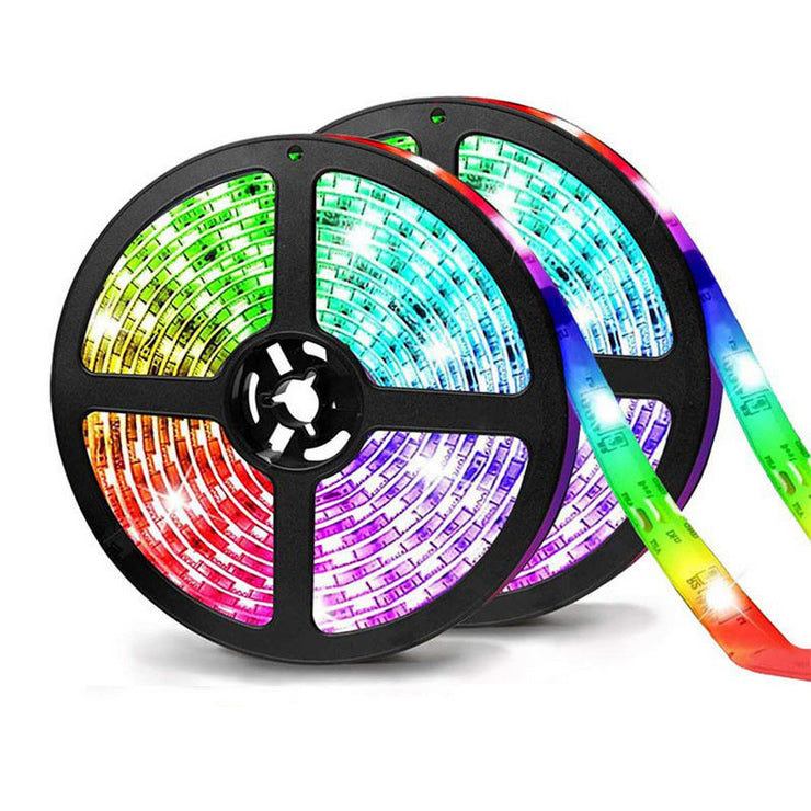 
                  
                    Bespoke Cut- RGB Color Change Dimmable LED Strip IP65 Rated, 14.4W, 24V, 380lm/M, Width 10mm, Vibrant Colors
                  
                
