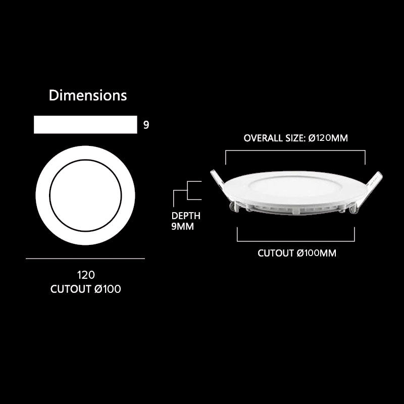 100mm deals downlight led